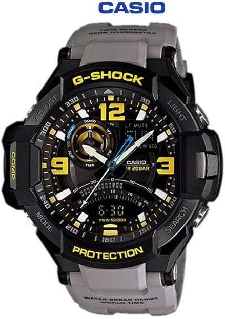 CASIO G-Shock Compass Aviation Series Men's Watch GA-1000-8A