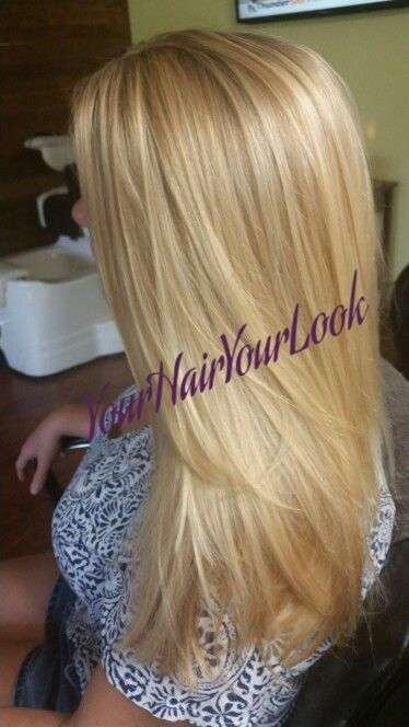 Custom Made Straight Blonde Full lace wig 20inch