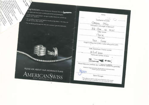 Genuine 32 Diamond ring
