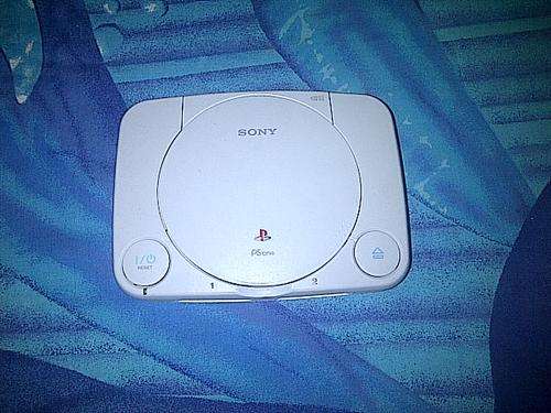 slim ps1 + games