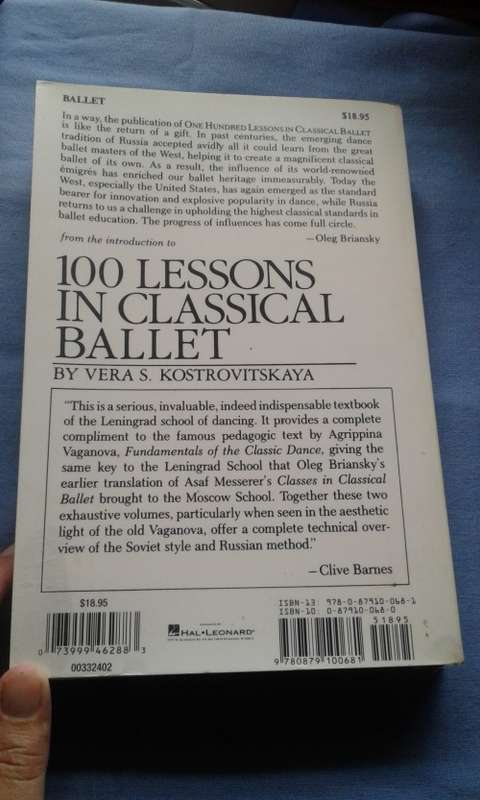 100 Lessons in classical ballet (Vera S. Kostrovitskaya)