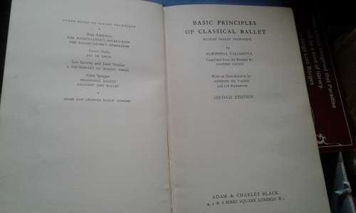Basic principles of classical ballet (Aggripina Vaganova)
