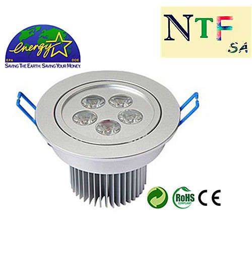 NTF 5W LED Recessed Ceiling/Down Light With Driver-Warm White One Year Warranty