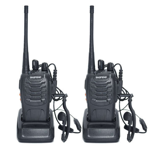 2 x Baofeng Professional Two Way Radio / Walkie Talkie (2 Walkie Talkies)