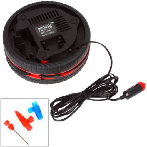 Portable Electric Mini 12V DC Air Compressor Pump Car Tyre Tire Inflator