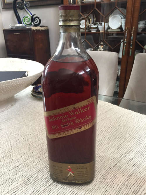 Collectible Johnny Walker 4.5L Red Label Whiskey