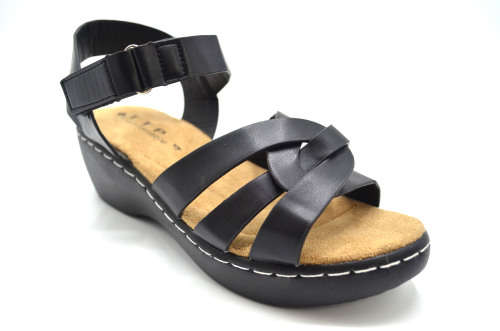 TTP Ladies Smart Hook And Loop Ankle Strap sAndals