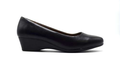 TTP COMFORT BWN182-1 WOMEN SIMPLY AND CLASSIC WEDGE HEEL PUMPS.