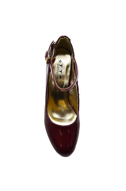 TTP Women Charming Glossy Platform Heels