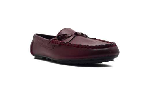 TTP Women`s Slip-On Moccasin with Ribbon Decor