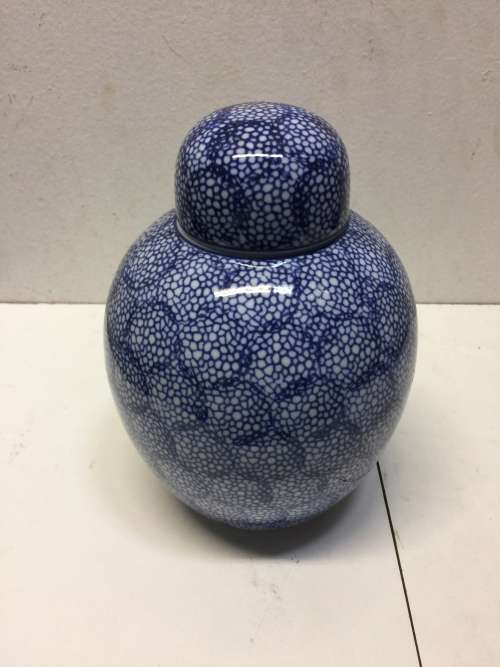 Chinese antique - blue and white jar