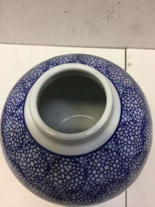 Chinese antique - blue and white jar