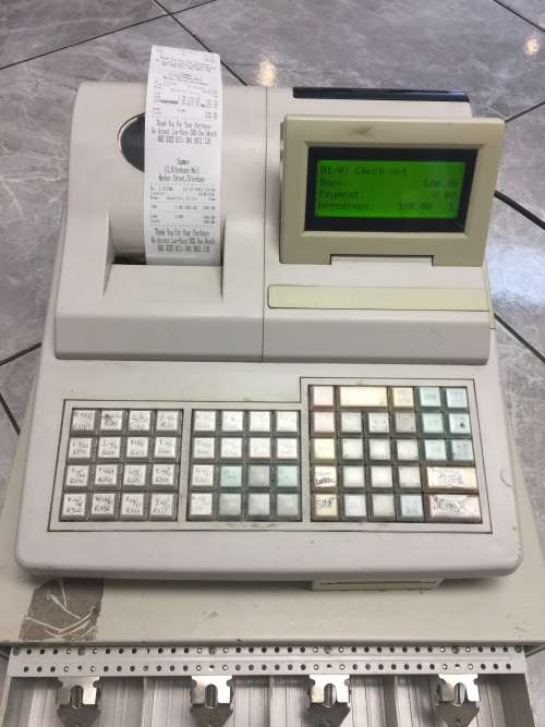 Thermal cash register