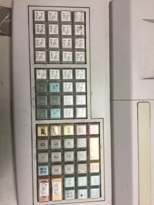 Thermal cash register