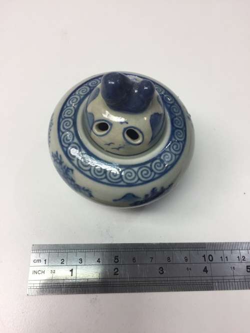 Chinese antique - small incense burner - Tongzhi year