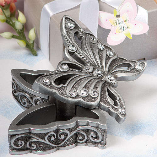Butterfly Design Curio Box Favour