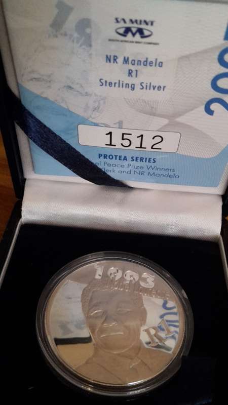 !!!  2007 MANDELA PROOF SILVER  !!!!