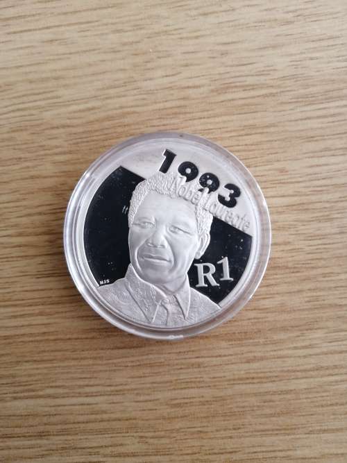 ###  PROOF MANDELA 2007 R1 silver###