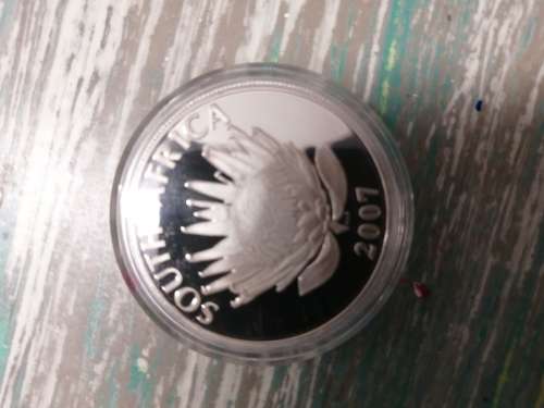 ###  PROOF MANDELA 2007 R1 silver###