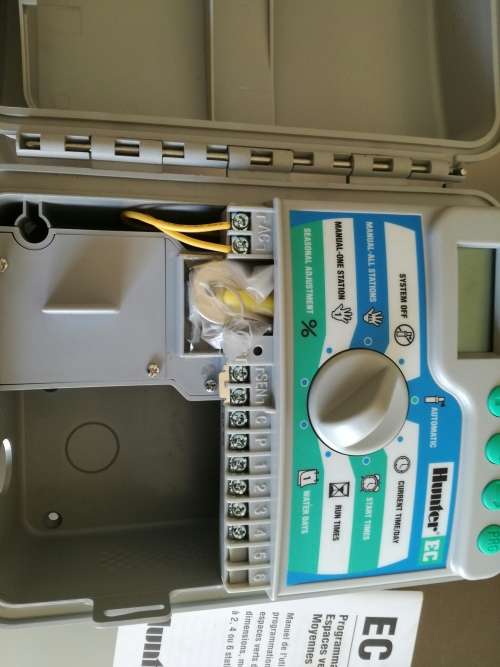 ### HUNTER 4 station Irrigation Controller ###