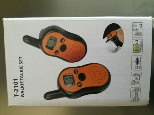 ### CRAZY START - WALKIE TALKIE set - New (open Box) ###