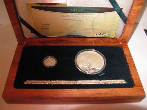 ### GAUTRAIN - CROWN and TICKEY SET - 2012 ###