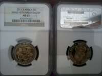 ### LOW START: MS65 SARB 90th BIRTHDAY SLABBED R5  - 6 available ###