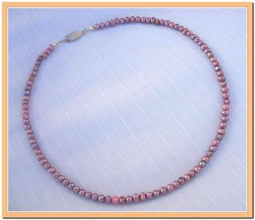 Classic Lilac freshwater pearl necklace