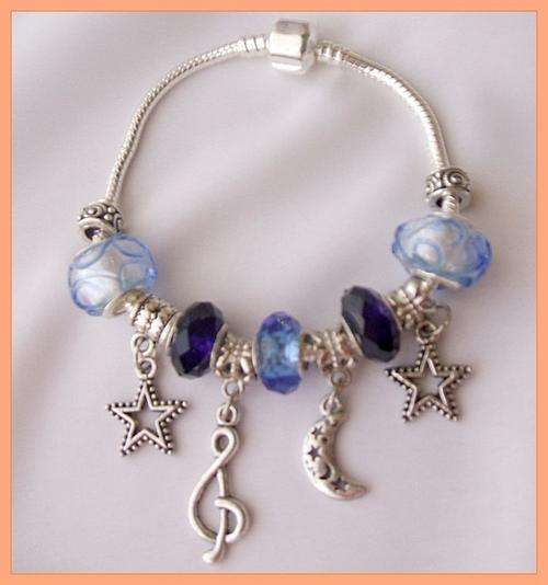 Blue Pandora bracelet