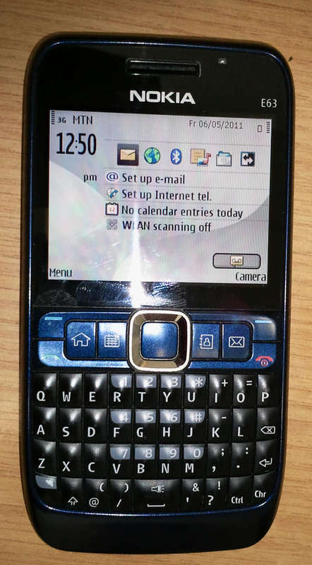 Nokia e63 *excellent condition*