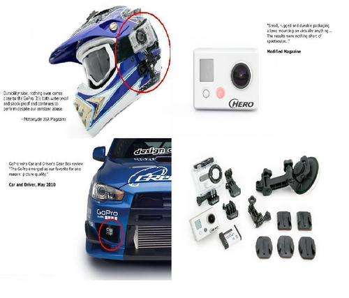 GoPro HD Motorsports HERO action, waterproof, shockproof, still/video-camera!! + 16gig SD Card!!