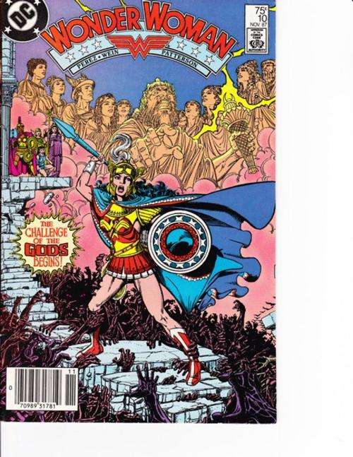 WONDER WOMAN FANTASTIC  # 10 # ISSUE //1987 (VERY GOOD)