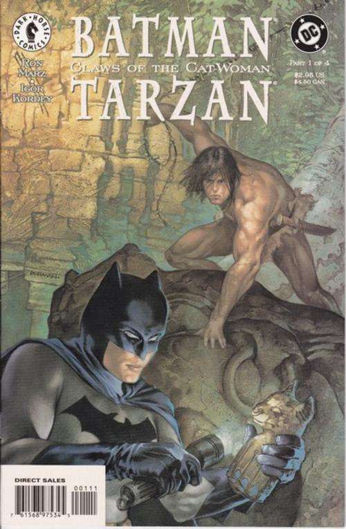 TARZAN in a FOUR PART MINI-SERIES "CLAWS OF THE CAT WOMAN (new)