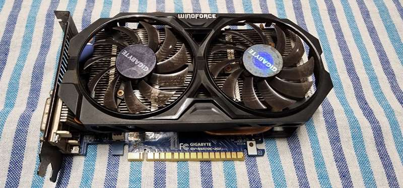 Winforce NVIDIA GeForce GTX 650 Ti for Parts Or Repair