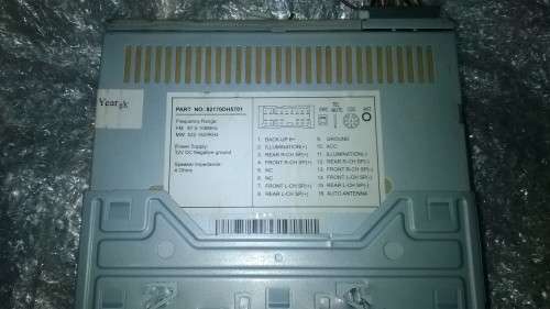 Original Hyundai Atos Radio