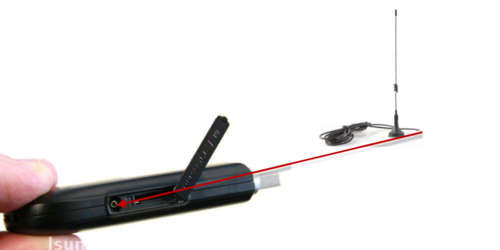 Portable 5dBi portable 3G/4G Booster antenna for Huawei modems