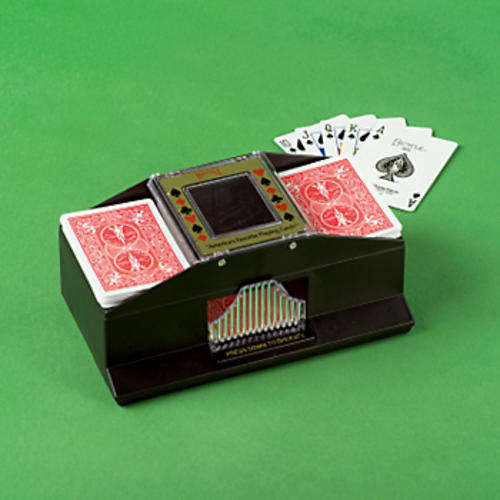 Automatic card shuffler