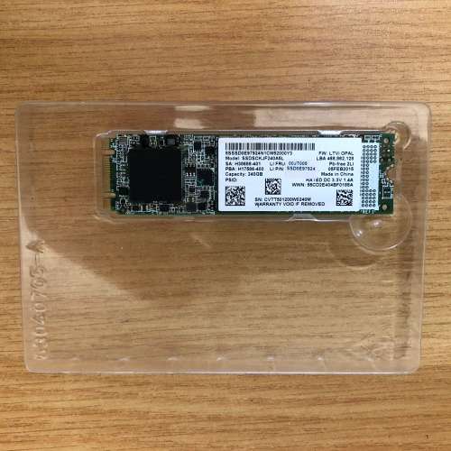 Intel 240GB M2 SSD ***Please Read***