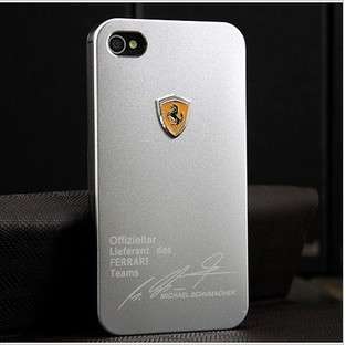 Iphone 5 Ferrari Cover - Silver