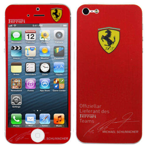 Iphone 5 Ferrari Protective Skin