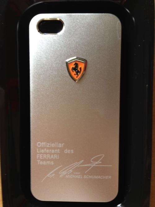 Iphone 5 Ferrari Cover - Silver