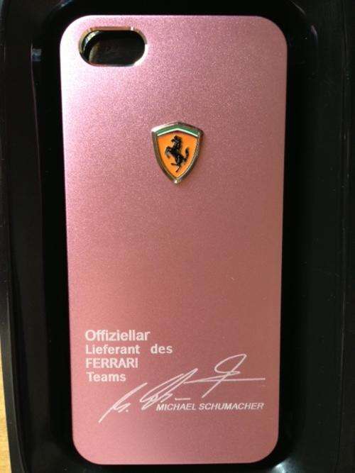 IPHONE 5 Ferrari Cover - Pink