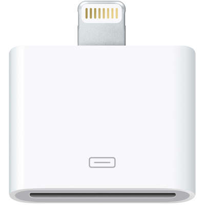 30 Pin Female to Lightning 8 Pin Male Adapter for iPhone 5, iPad mini, iTouch 5