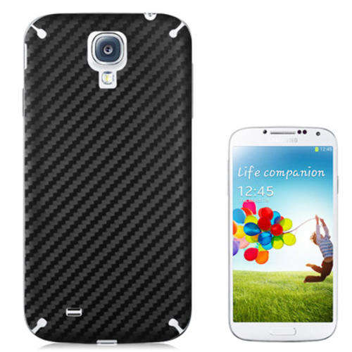Samsung Galaxy S4 Carbon Fiber Texture Skin Black