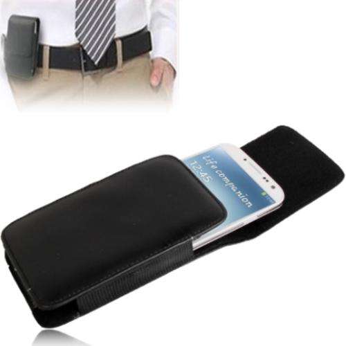 Samsung Galaxy S4 Vertical Style Leather Case With Belt Clip
