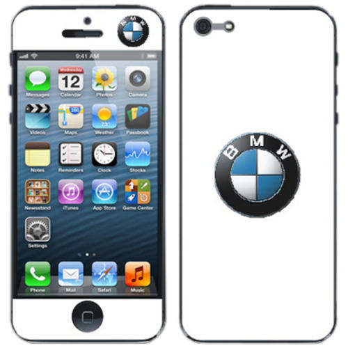 Iphone 5 BMW Protective Skin ( Front & Back)