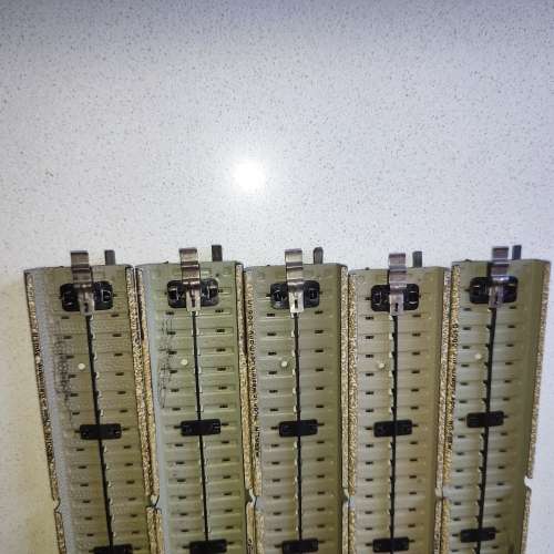 5 x Märklin M-Track Straight Tracks 3601 D/5106  - Good Condition