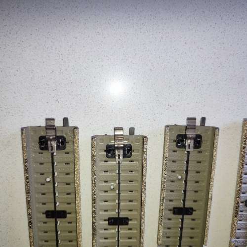 5 x Märklin M-Track Straight Tracks 5106  - Good Condition