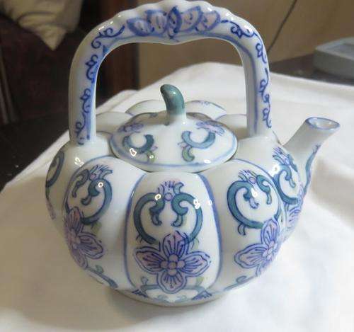 pumpkin shape tea pot