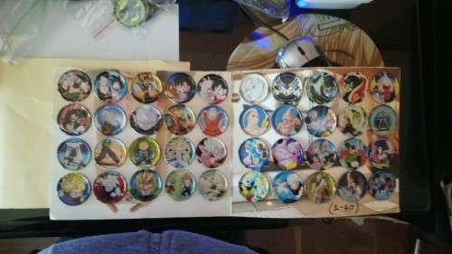 Dragonball Z Metal Tazos (Complete Collection)